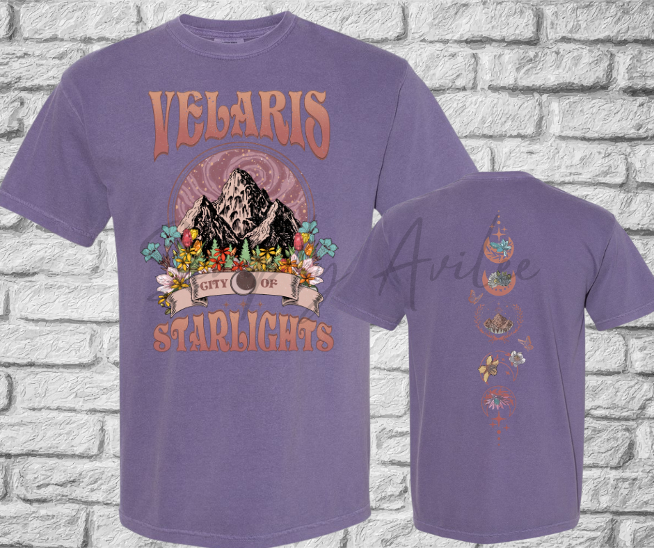 Velaris, City of Starlight Tees