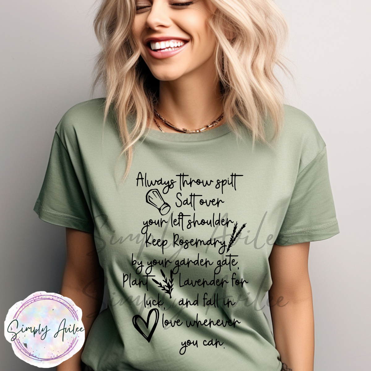 Always Throw Salt, Magic Wisdom Tee