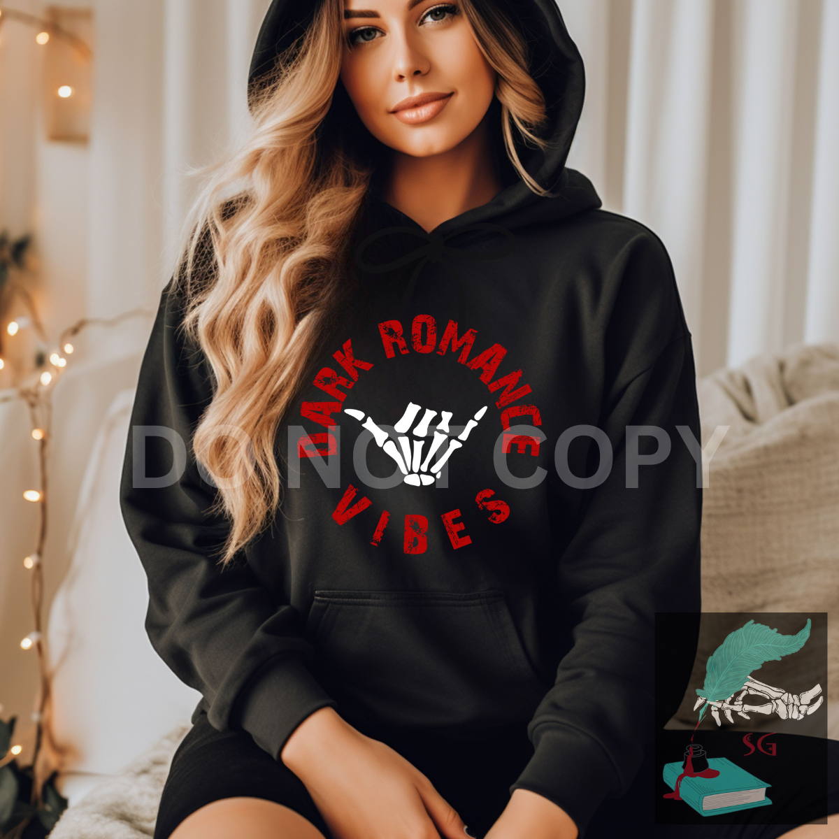 Dark Romance Vibes Hoodie
