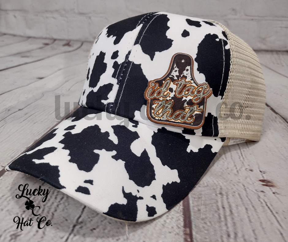 I'd Tag That, Ponytail Hat