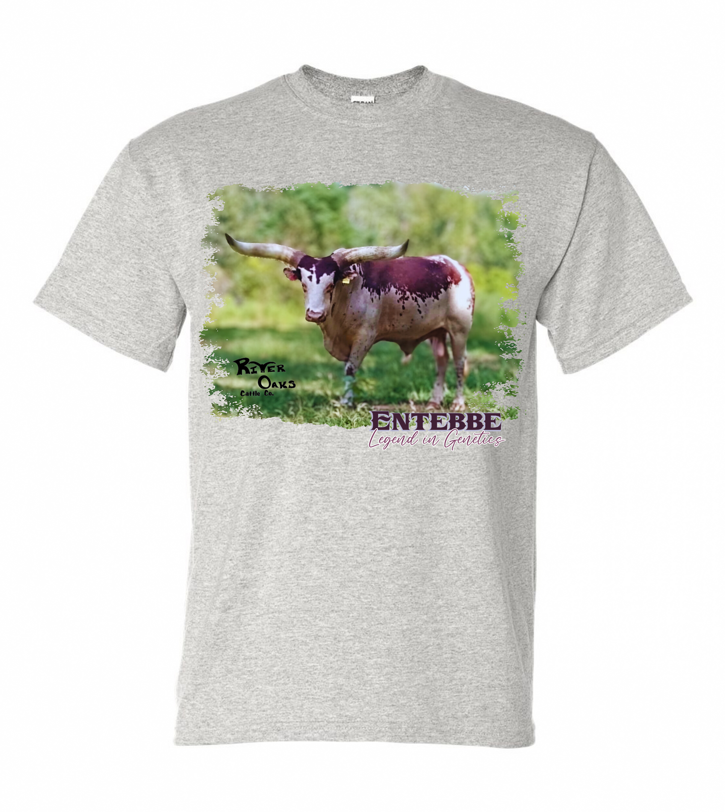 Entebbe, A Legend In Genetics, River Oaks Cattle Co Tee