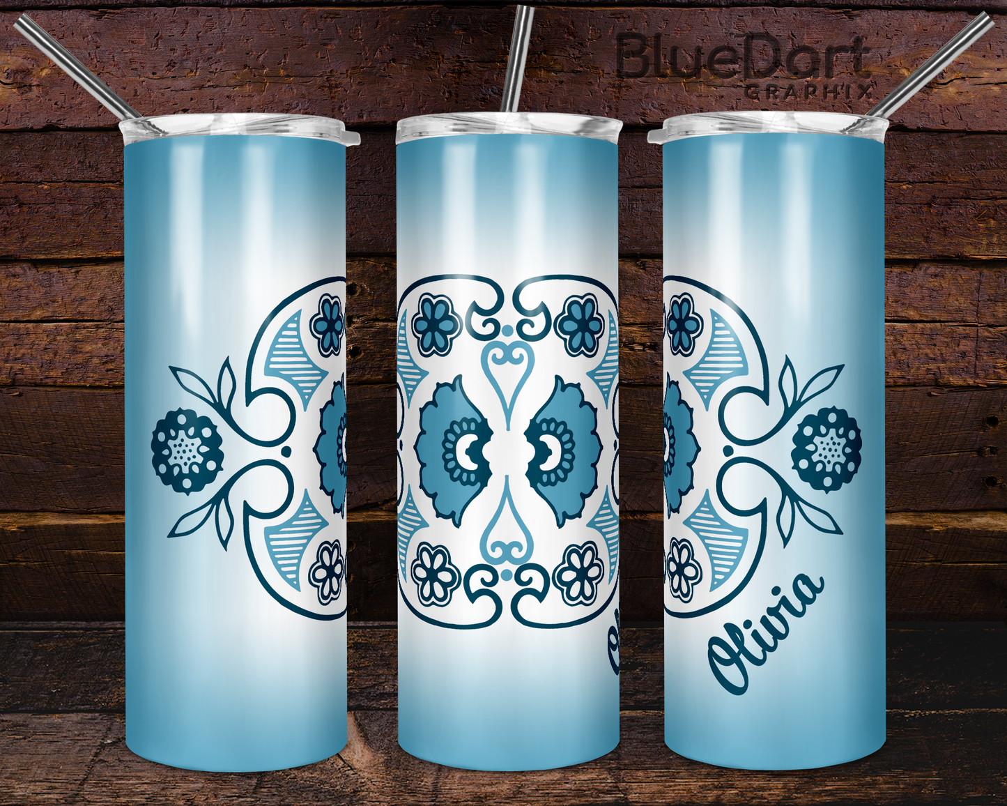 Pyrex Horizon Blue Tumbler