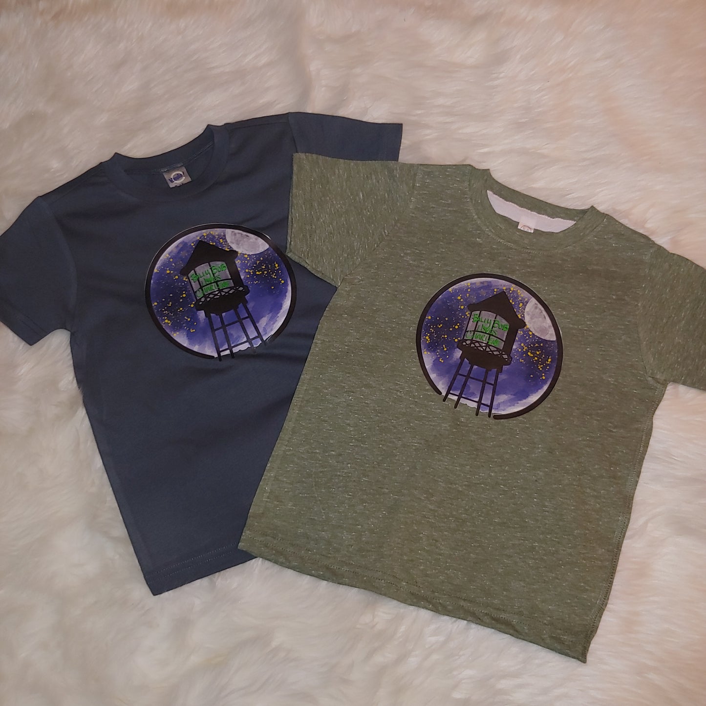 Billy Bob and Charlene Kids and Adult Tees