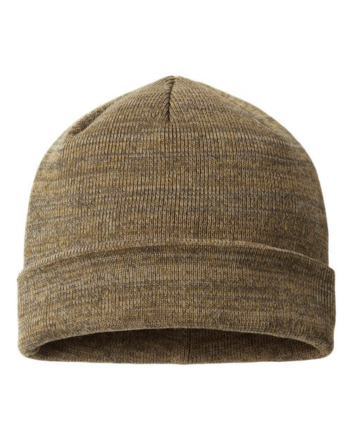 Lucky C Hat Co. Leather Patch Beanies, Ladies