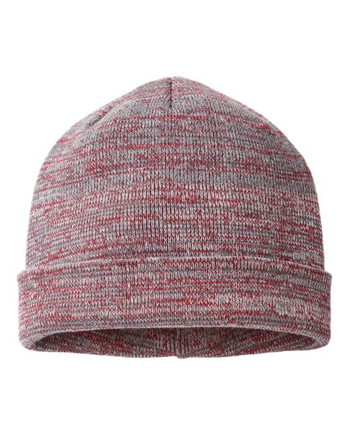 Lucky C Hat Co. Leather Patch Beanies, Ladies