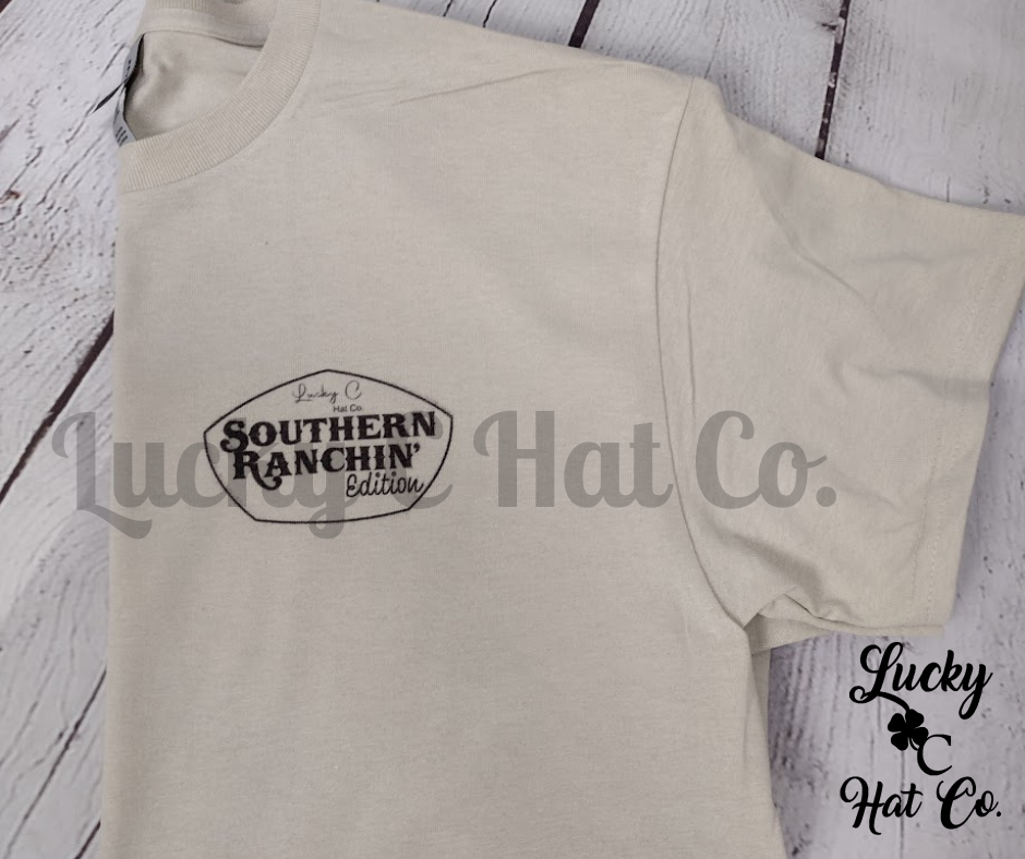 Lucky C Hat Co. Southern Ranchin' Blue Heeler Tee