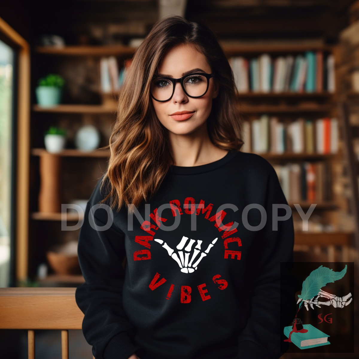 Dark Romance Vibes Sweatshirt