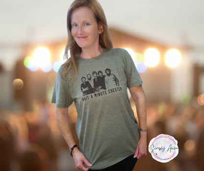 Wait A Minute Chester Classic Rock Tee