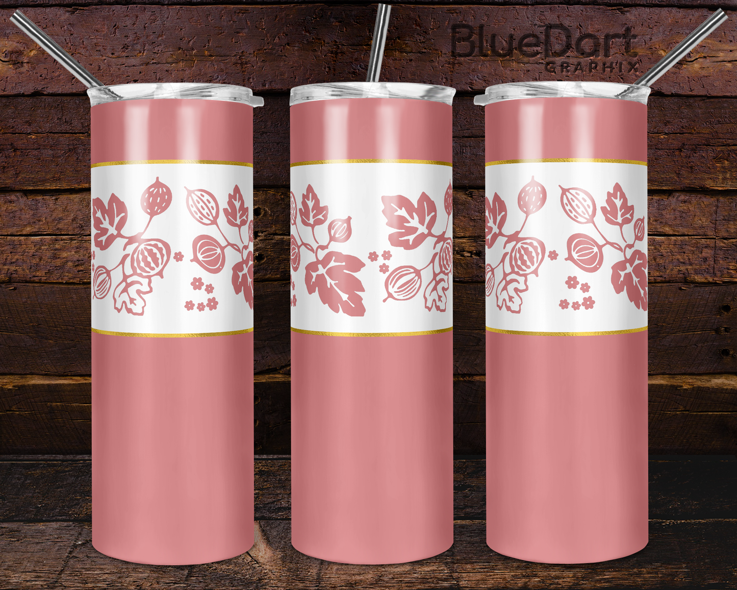 Pyrex Pink Gooseberry Tumbler