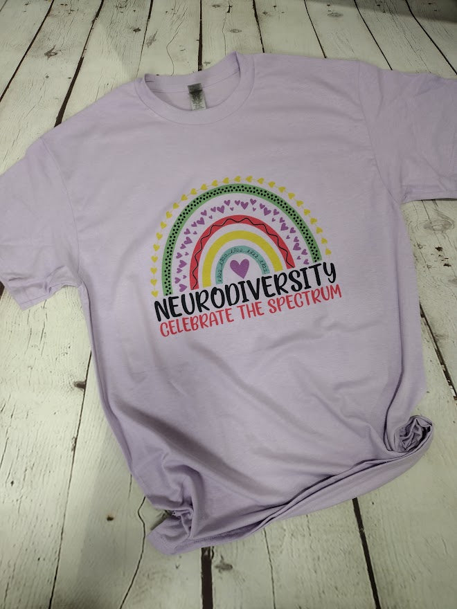 Neurodiversity, Celebrate the Spectrum Tee