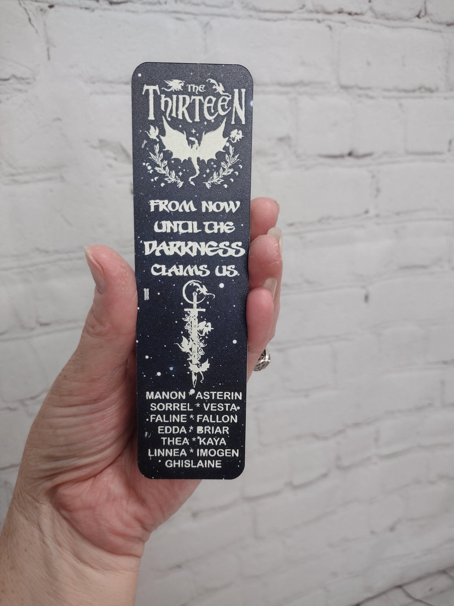 Book Themed Bookmark, The Thirteen