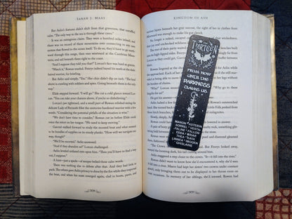 Book Themed Bookmark, The Thirteen
