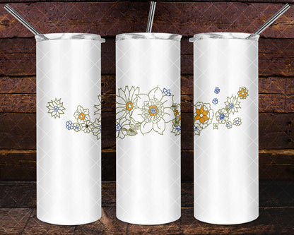 Corningware Floral Bouquet Tumbler