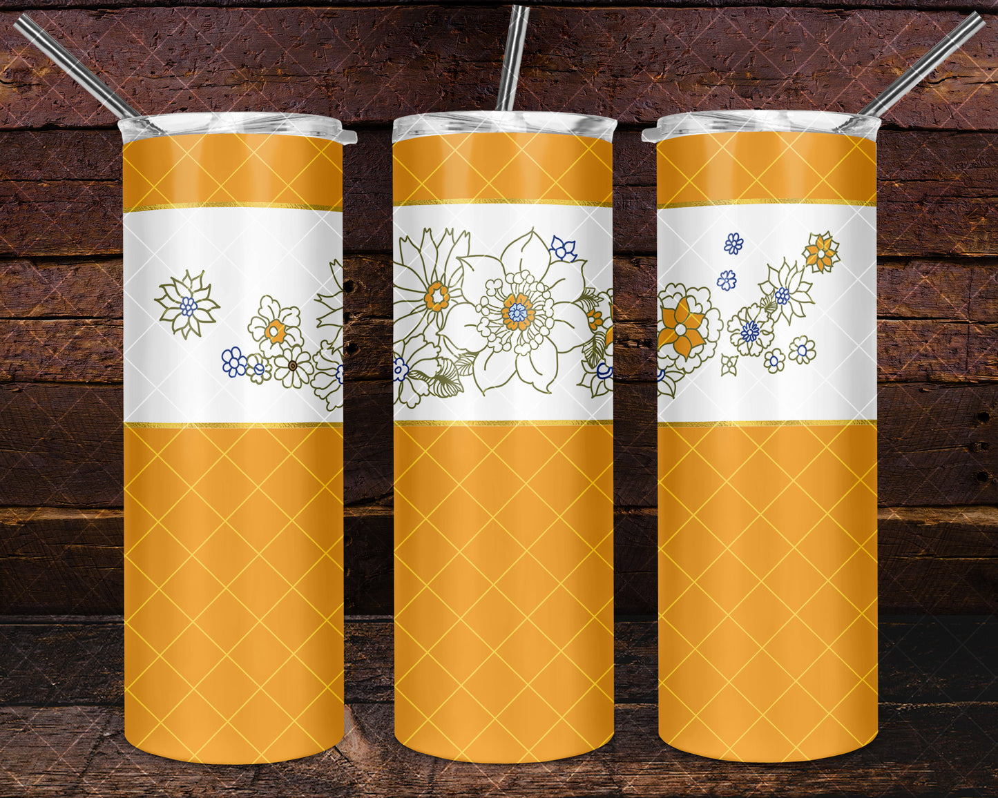 Corningware Floral Bouquet Tumbler