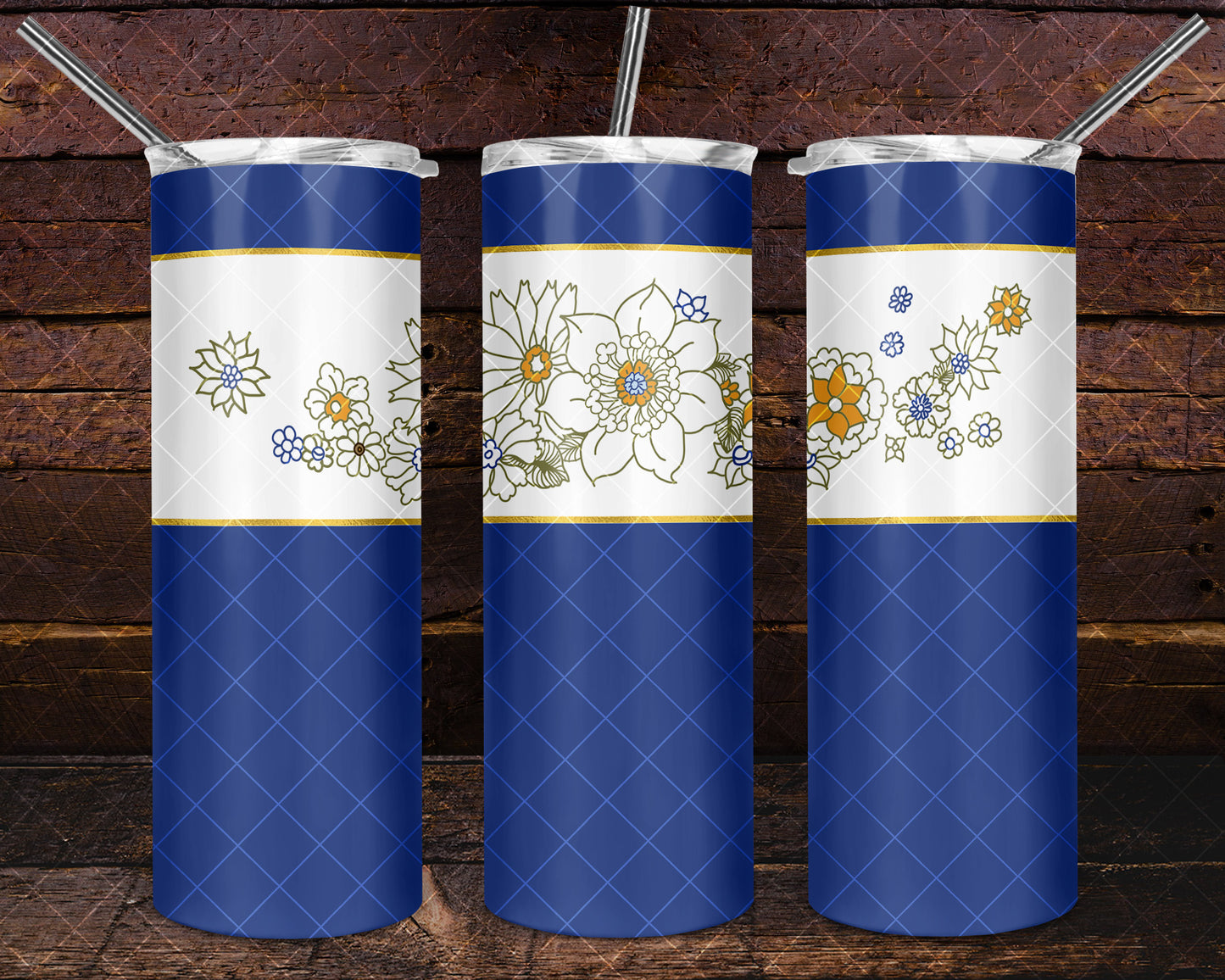 Corningware Floral Bouquet Tumbler
