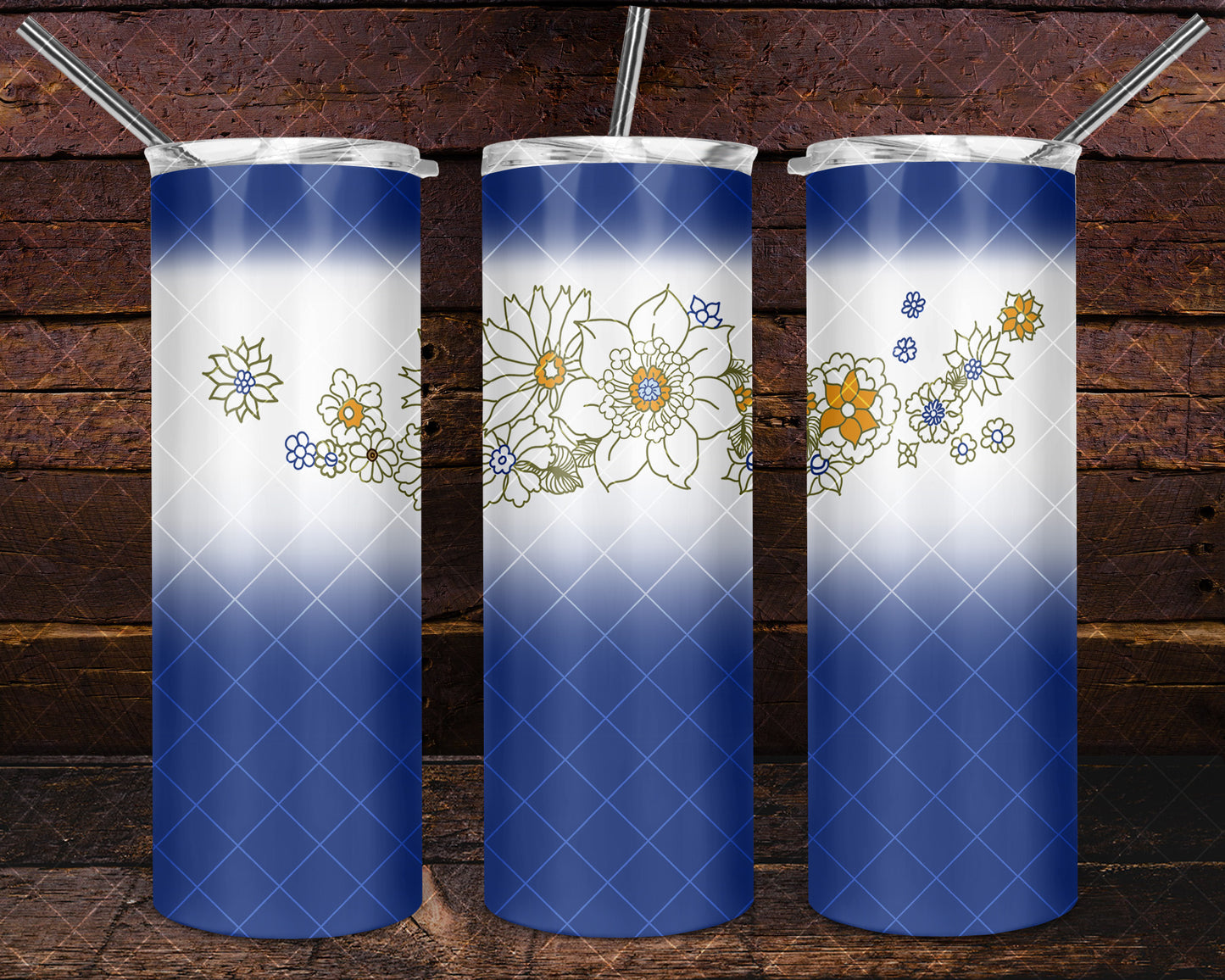 Corningware Floral Bouquet Tumbler