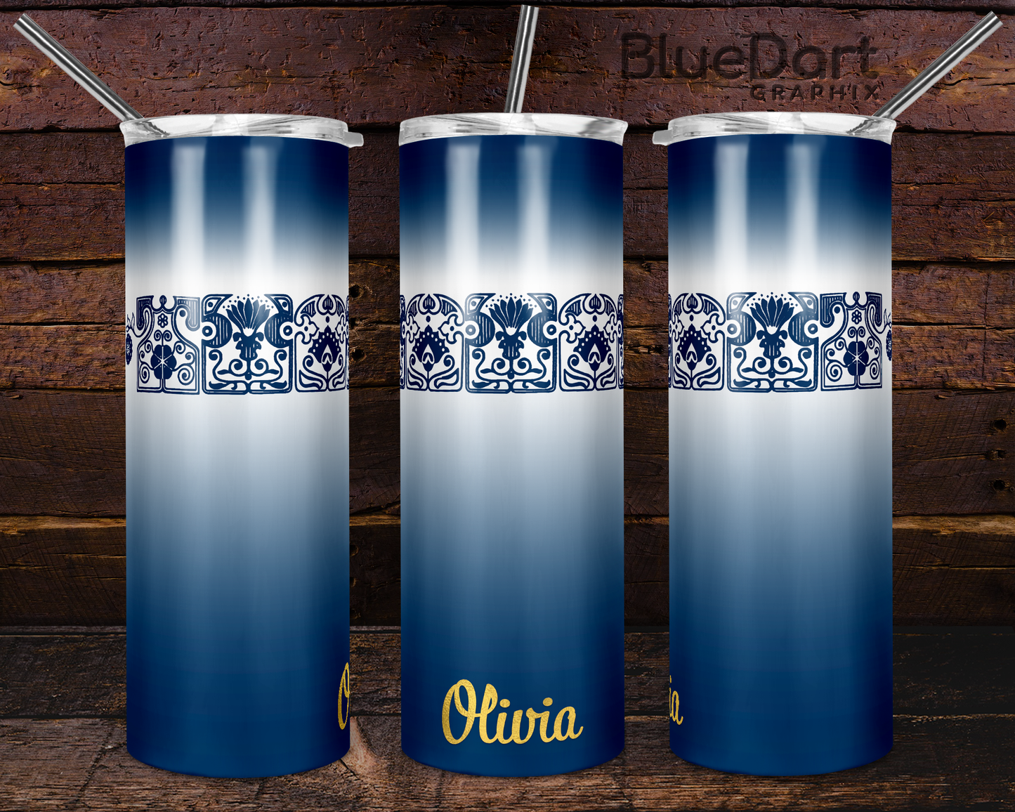 Pyrex Horizon Blue Tumbler