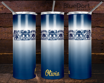 Pyrex Horizon Blue Tumbler