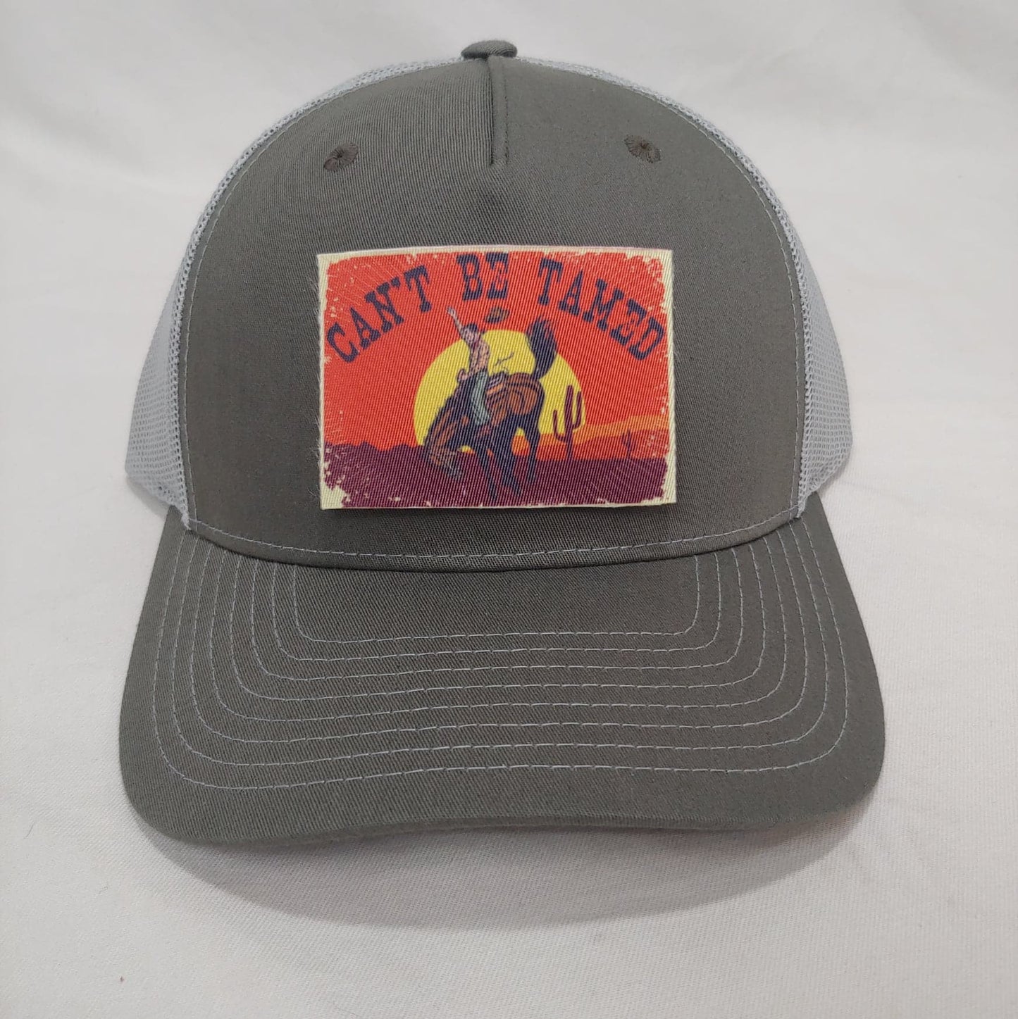 Can't Be Tamed Cowboy Snapback Trucker Hat