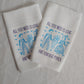 All You Need Is Love and Vintage Pyrex Pattern Waffle Weave Dishtowel