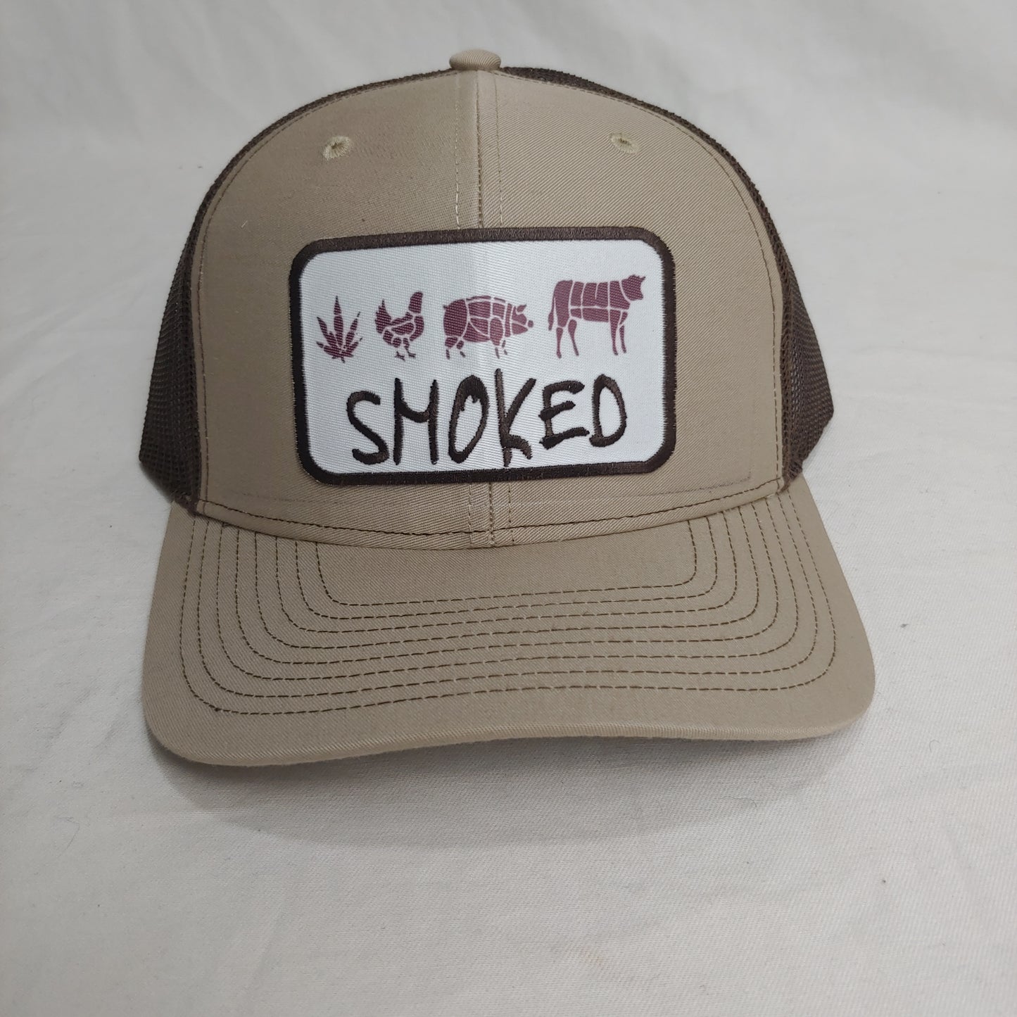 Smoked, Farming Ranch Snapback Trucker Hat