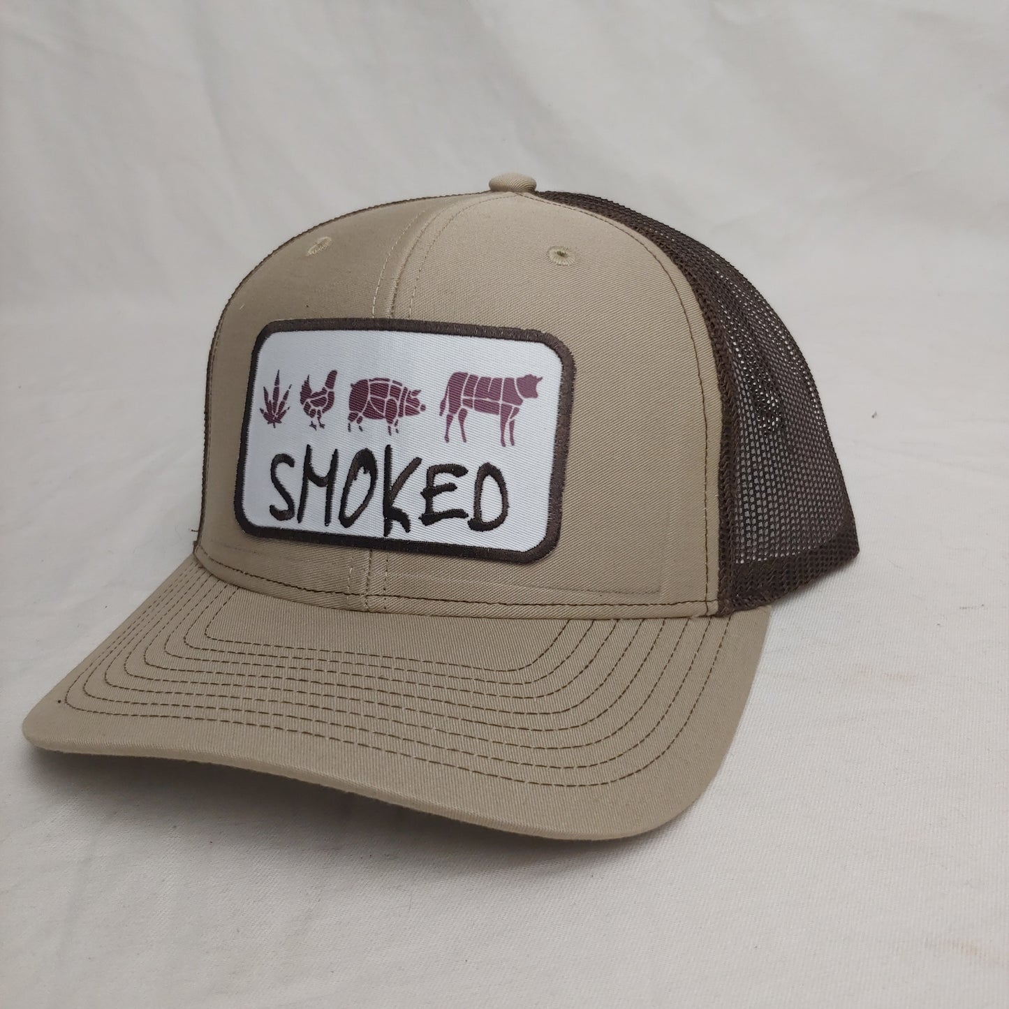 Smoked, Farming Ranch Snapback Trucker Hat