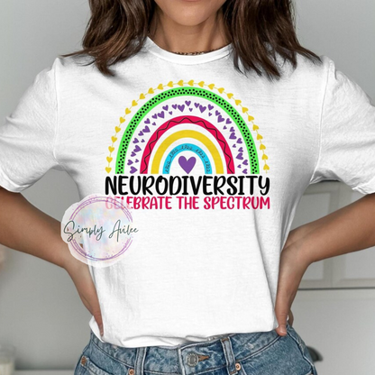 Neurodiversity, Celebrate the Spectrum Tee