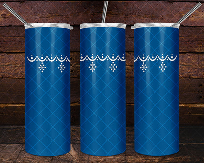 Pyrex Snowflake Garland, 20oz Tumbler