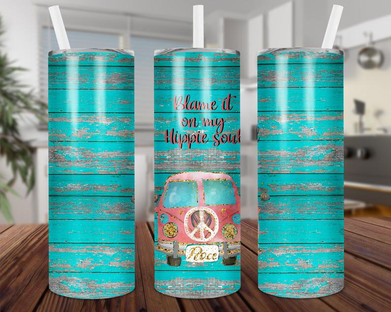 Blame It On My Hippie Soul Tumbler