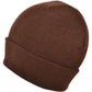 Custom Leather Patch Name Beanies, Cuffed Unisex