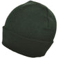 Custom Leather Patch Name Beanies, Cuffed Unisex