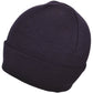 Custom Leather Patch Name Beanies, Cuffed Unisex