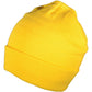 Custom Leather Patch Name Beanies, Cuffed Unisex