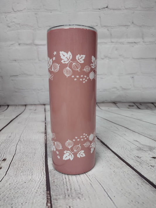 Pyrex Pink Gooseberry Tumbler