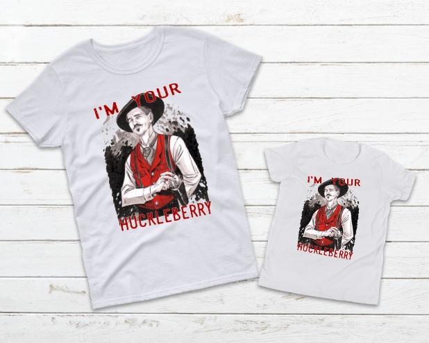 I'm Your Huckleberry Kids & Adult Tee