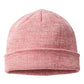 Lucky C Hat Co. Leather Patch Beanies, Ladies