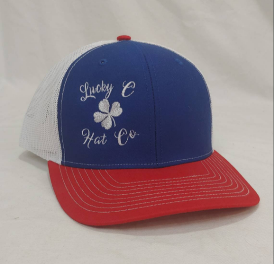 Lucky C Hat Co new logo cap, snapback trucker hat