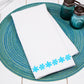Snowflake Pattern Waffle Weave Dishtowel
