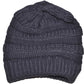 Lucky C Hat Co. Leather Patch Beanies, Ladies