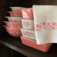 Pyrex Gooseberry Pattern Waffle Weave Dishtowel
